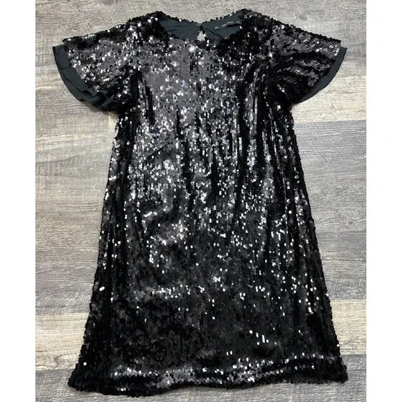black dress gold embellishment Natalia Floral Embellished Maxi — Black & Gold main image 0